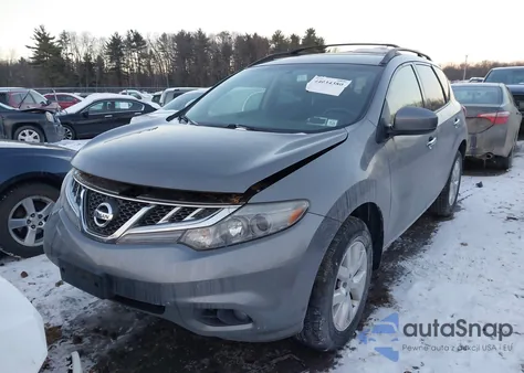 2013 Nissan Murano Sv from USA, damaged, VIN JN8AZ1MW8DW306112